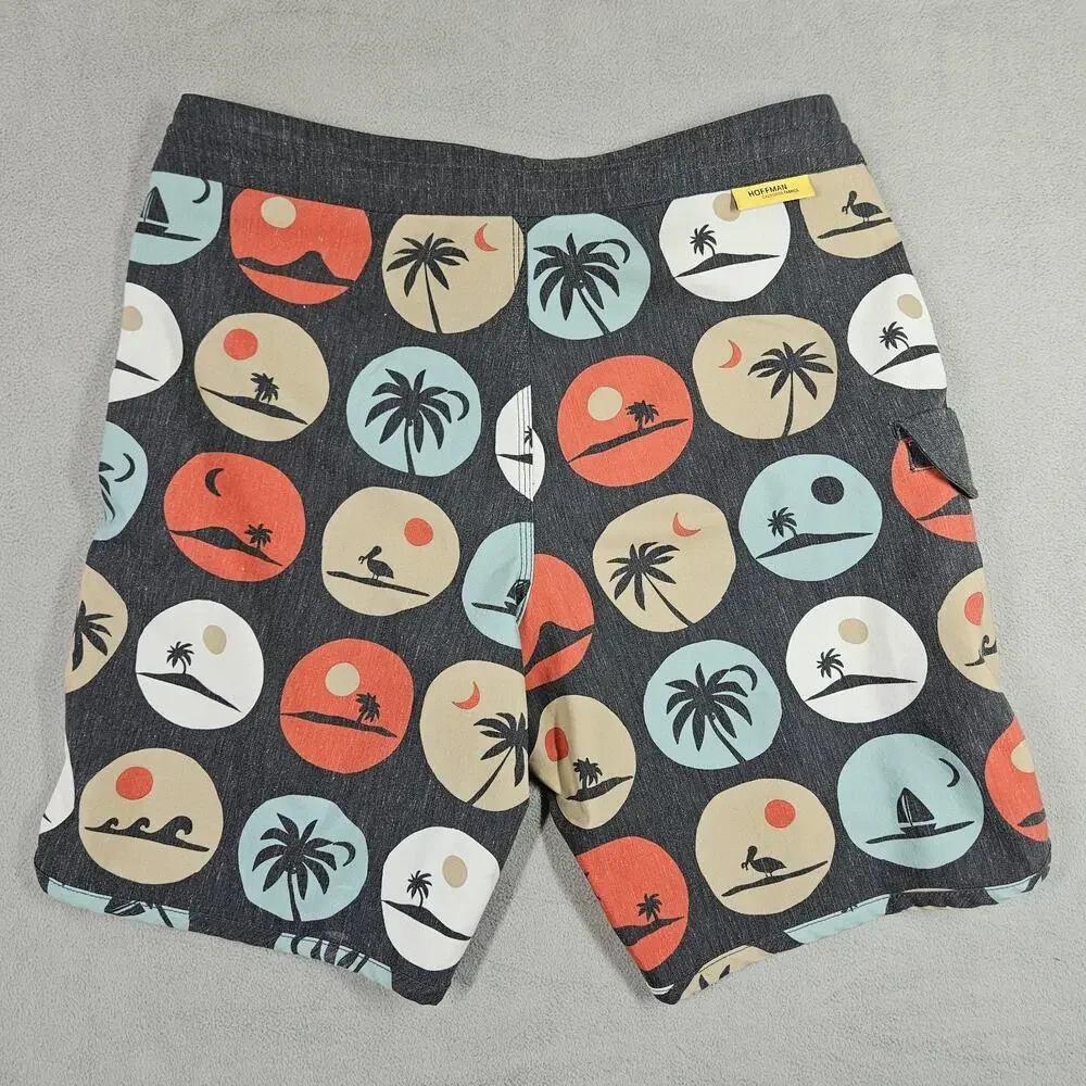 Vissla Board Shorts Mens 30 Upcycle Palm Tropical Trunks‎ Stretch Surf Hoffman